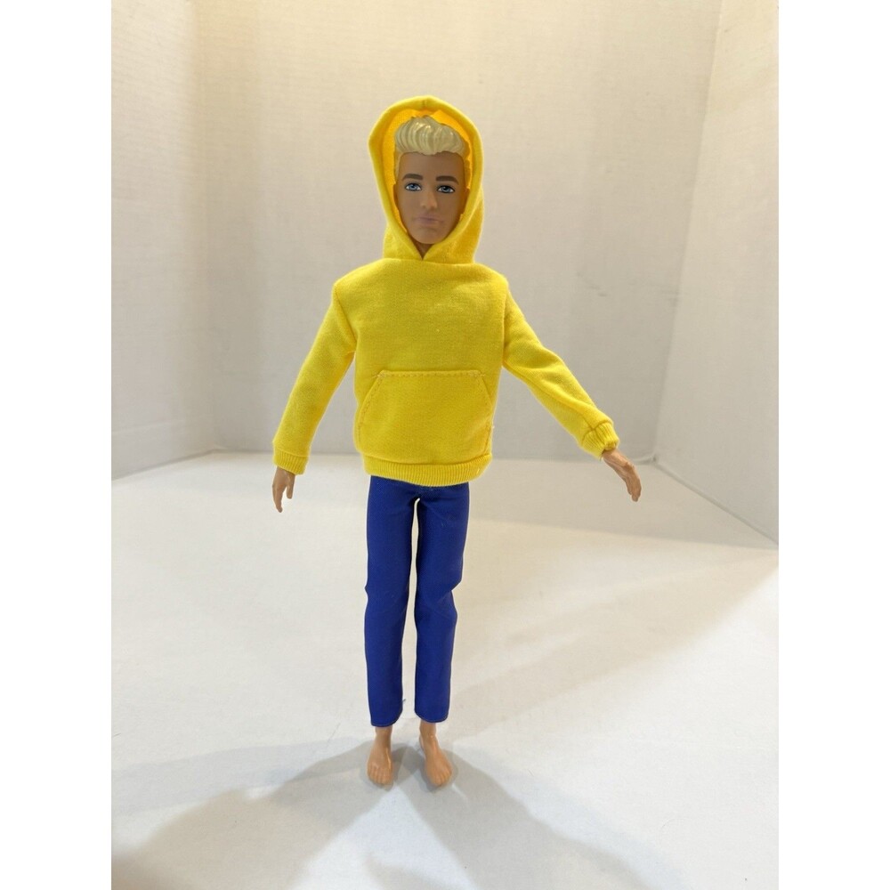 BARBIE Hybrid Ken Doll Fashionistas Body Blonde Hair Blue Eyes Tan 2016 HBV25 - Picture 10 of 13